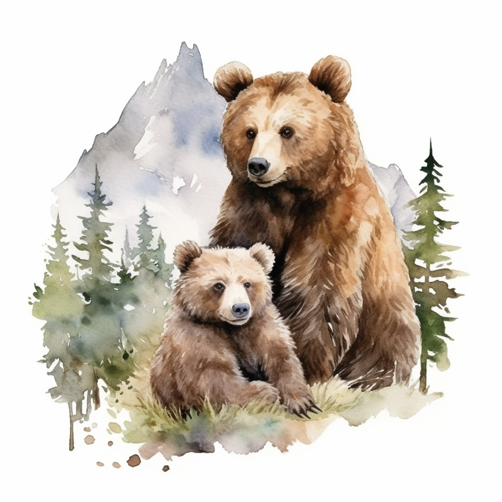 mountains clipart