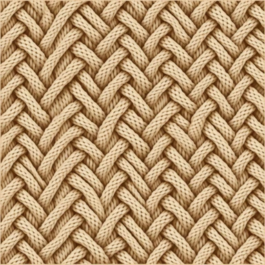 generate rope pattern in one direction in clipart style