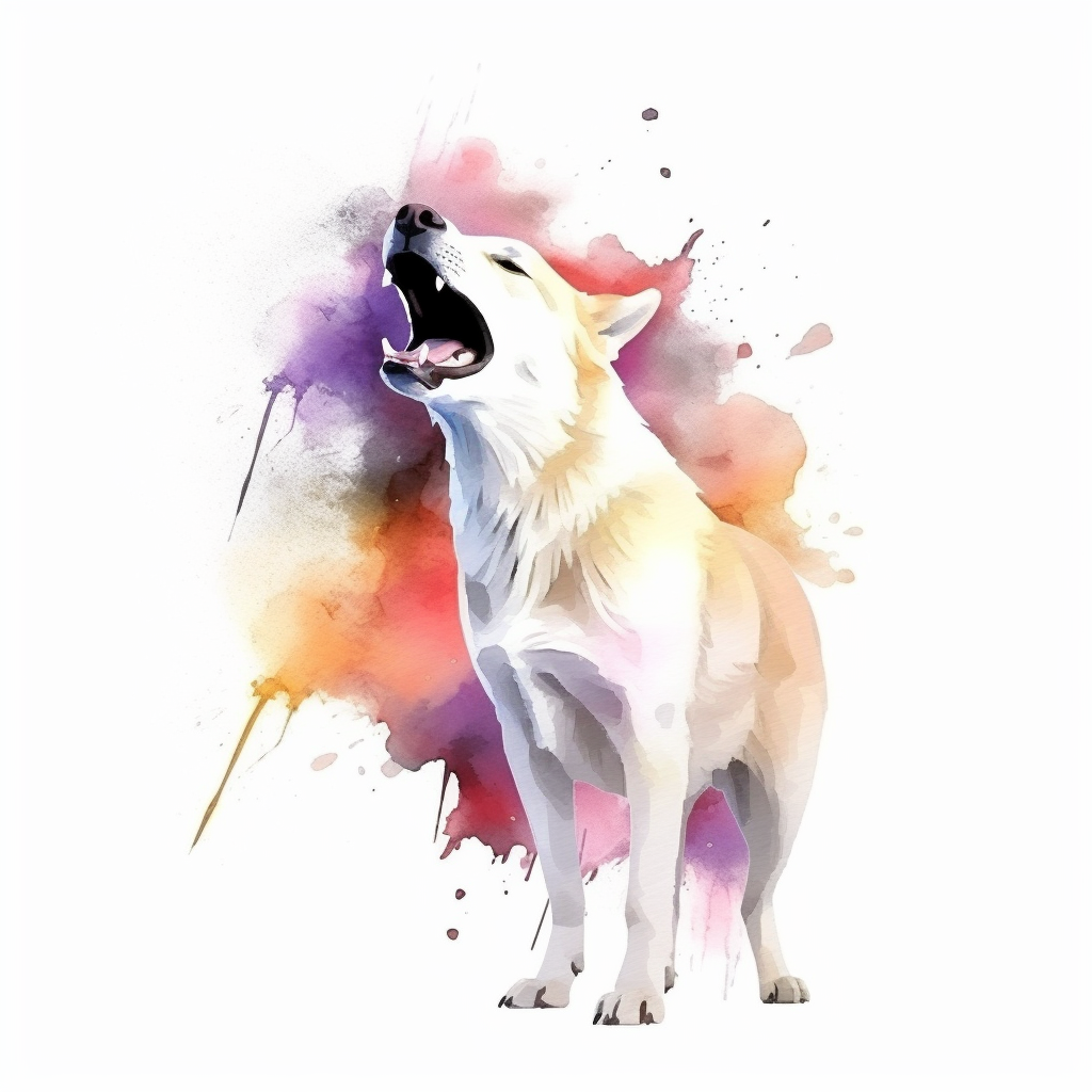 barking dog clipart