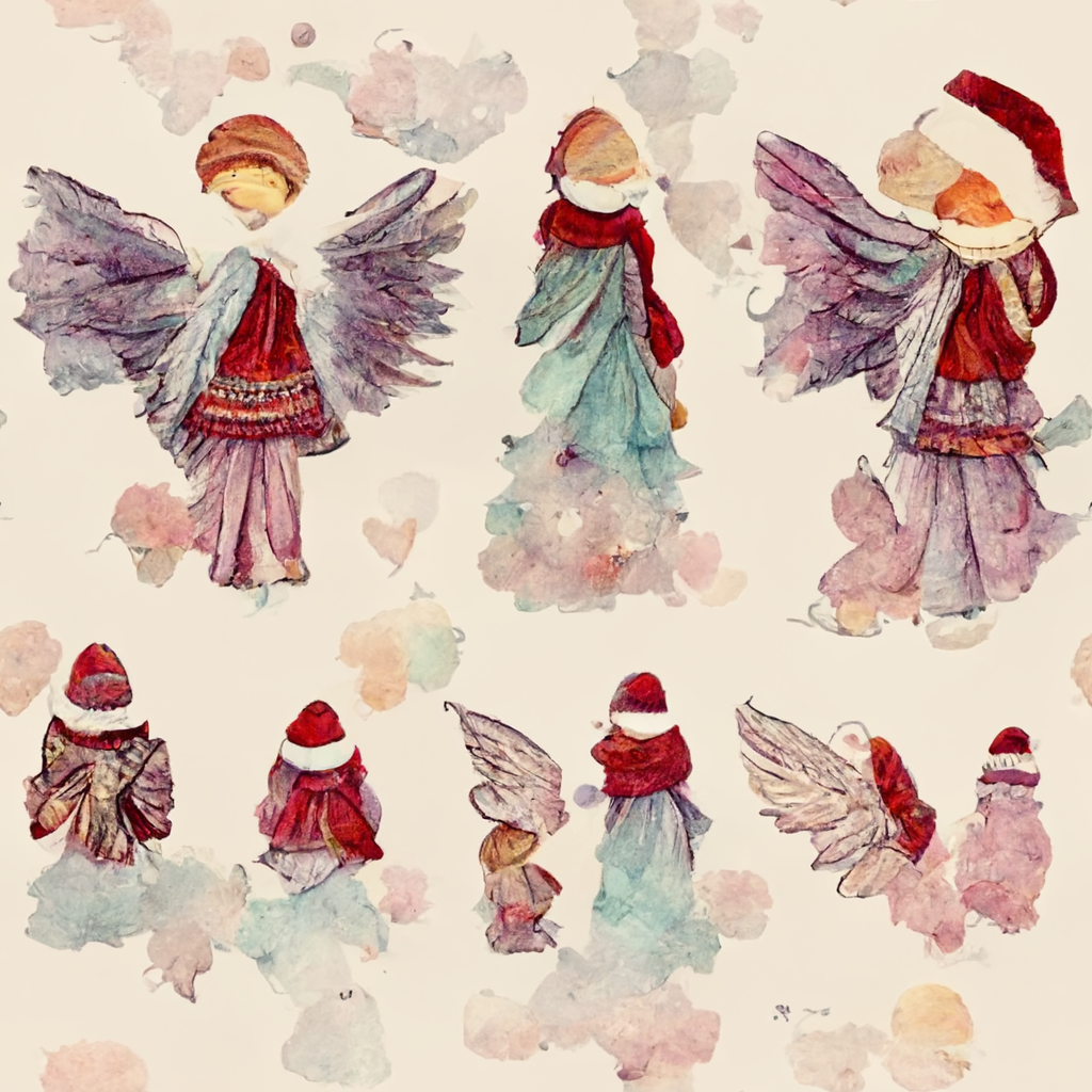 angel pattern cliparts