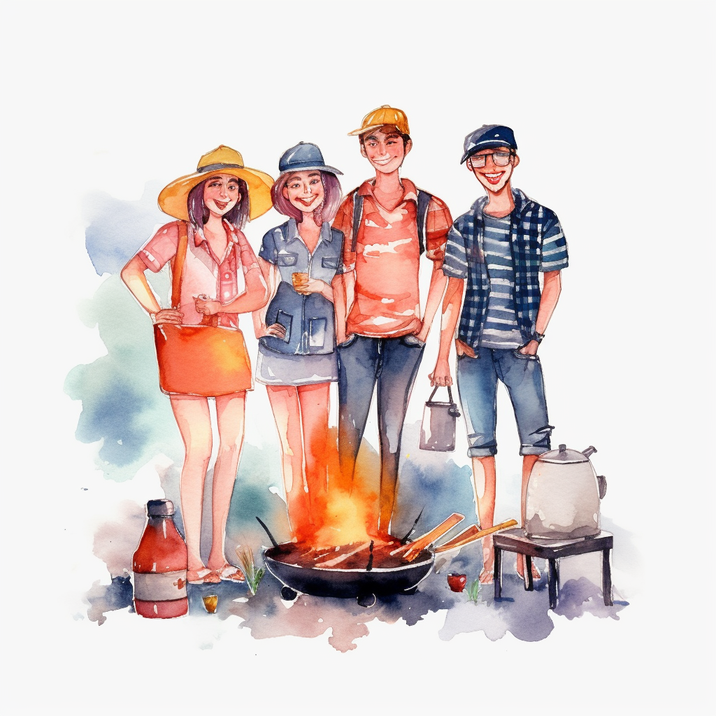 camp ground cliparts