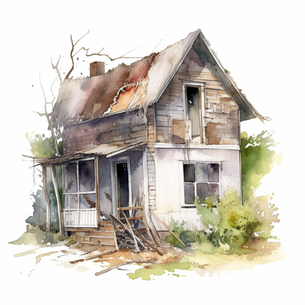 colorful house cliparts