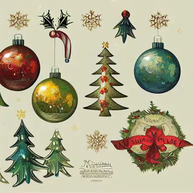Children Logo Design [ Christmas clipart by Eyvind Earl] victorian ornaments graphic friendly texture soft shade intricate details illustration concept art magic realistic playful kids character childhood nature fine ink detailes extreme detailed no backwards +3dmax +uhd +8k