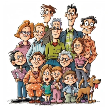 family, clipart,