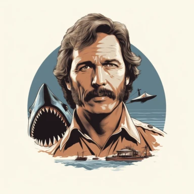 clipart of a Jaws movie