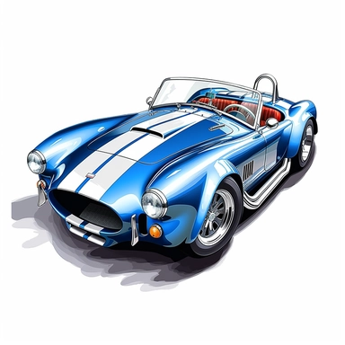 1966 Shelby Cobra clipart