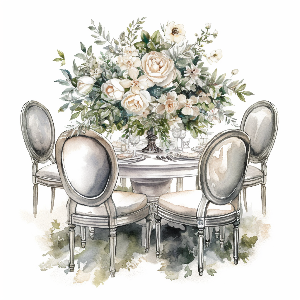 dining table cliparts