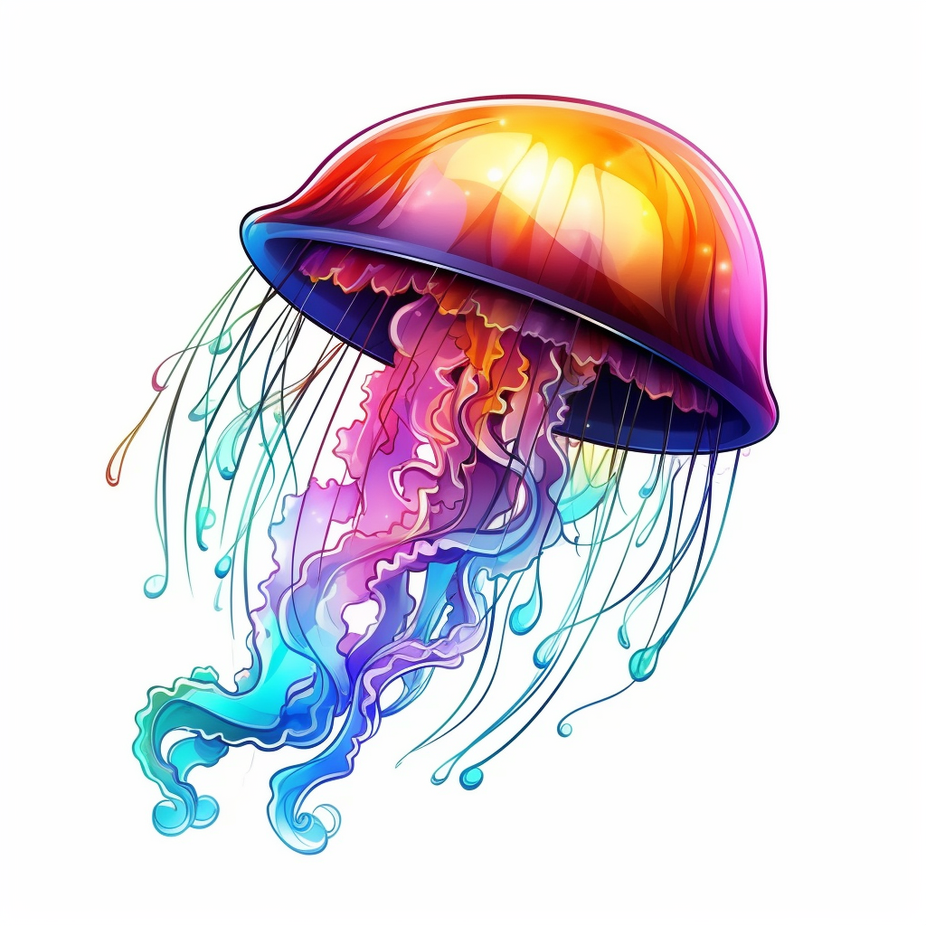 jelly fish clipart