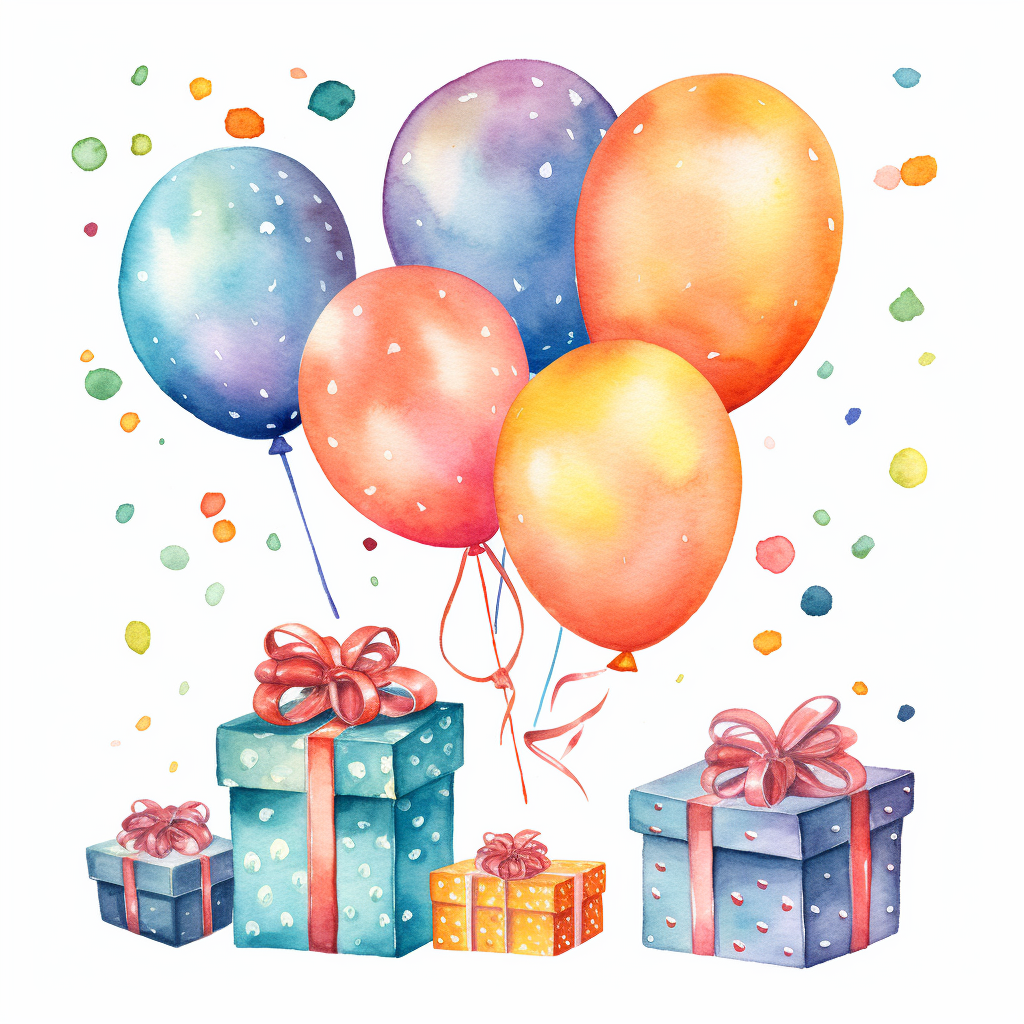 birthday party clip art