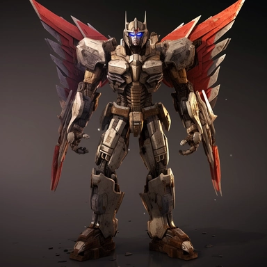 Transformers,Starscream, facing the camera，Front view, full body, Realistic, movie clips, high-definition, game cg