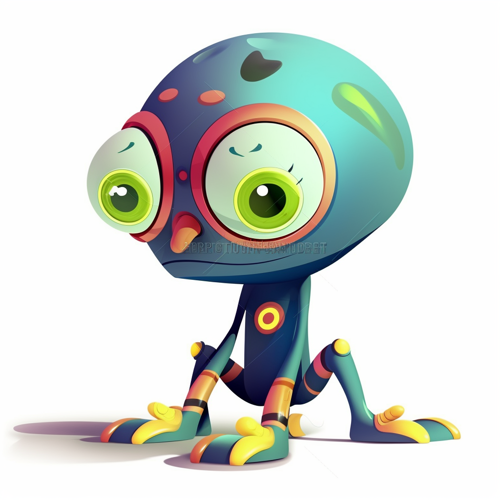 cute alien cliparts