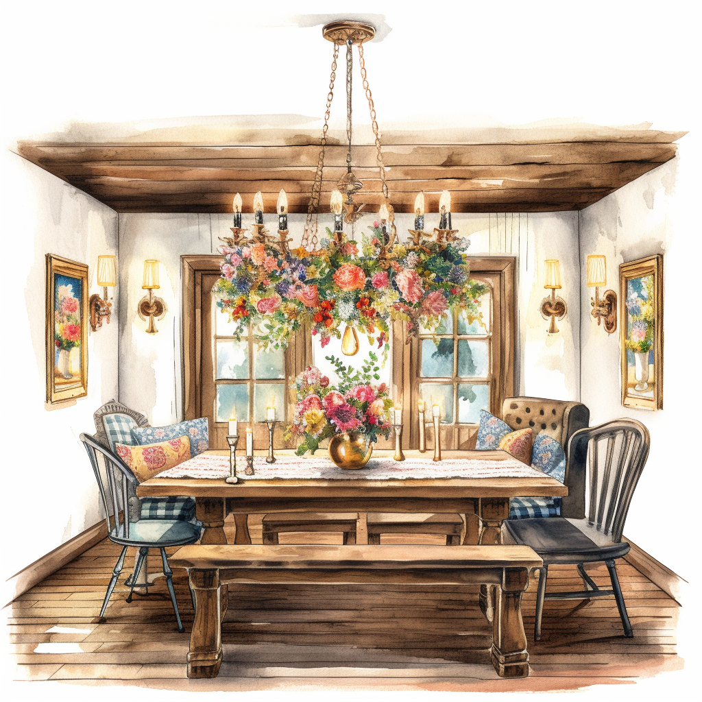 dining table cliparts