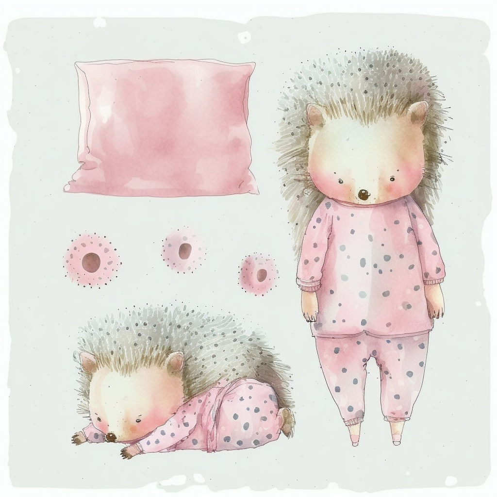 bedding set cliparts