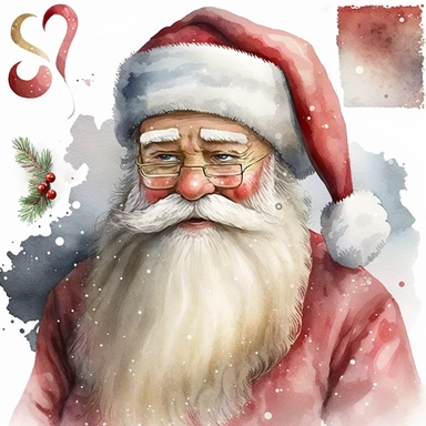 Immerse yourself in the magic of the holiday season with this collection of realistic Santa Claus Clipart watercolor images. Against a clean white background, each image is meticulously hand-painted to capture the essence of Santa Claus with lifelike precision and attention to detail. Presented in ultra-high-definition (UHD), these clipart images offer exceptional clarity and realism, making them perfect for card making, mixed media projects, and digital paper craft. Whether you're creating hear