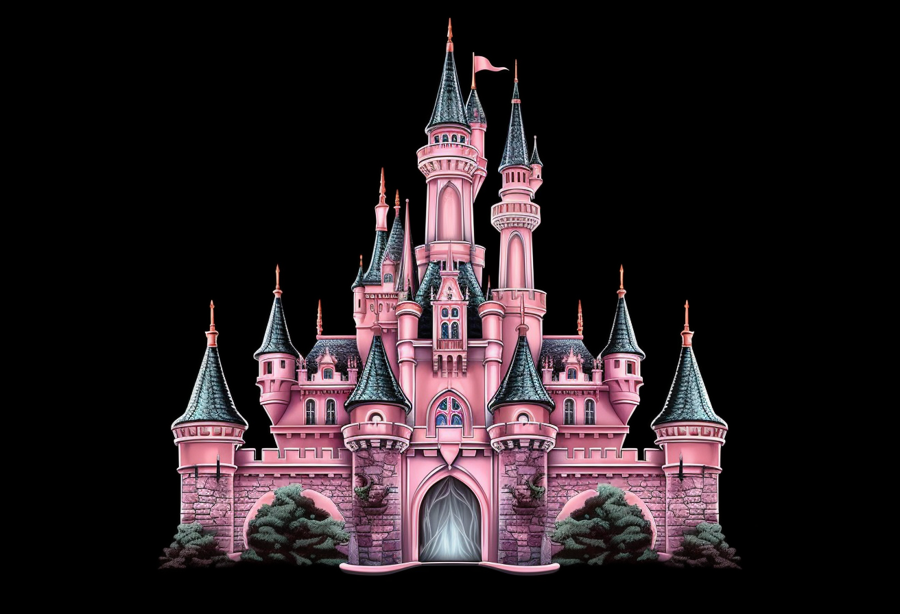 disney castle clipart