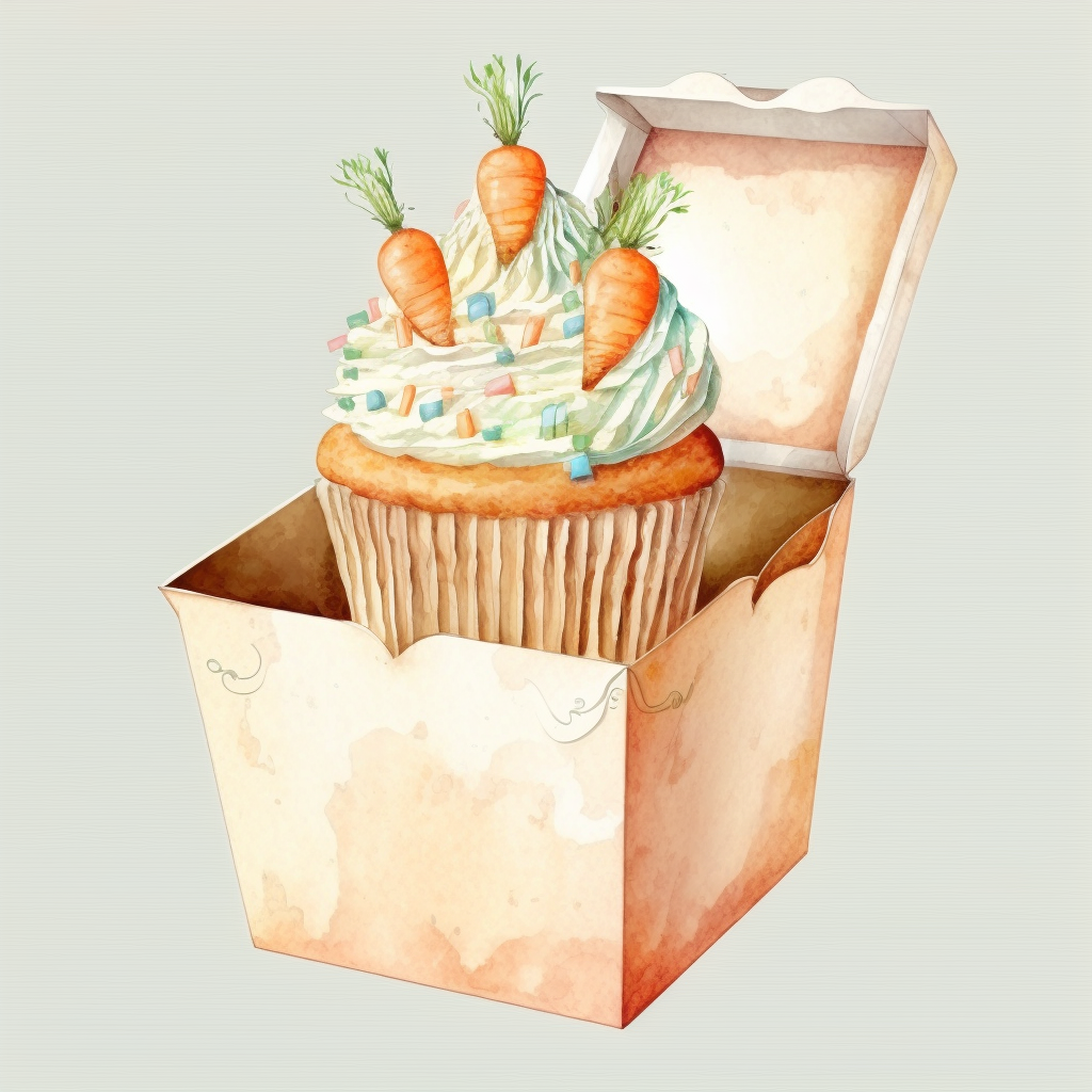 fancy cupcake cliparts