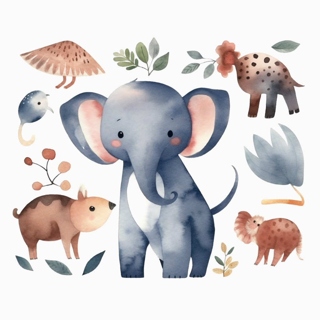 dribbling animal cliparts