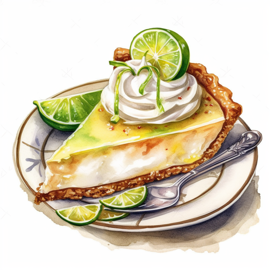 lime pie cliparts
