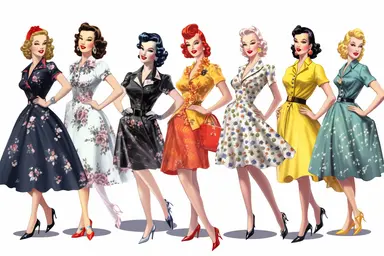 pin up calendar girls, clip art