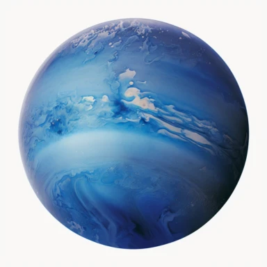 watercolour Neptune planet beautiful mesmerising realistic Neptune planet in the Milky Way beautifully perfectly detailed ,png image,high resolution,300 dpi,graphic clipart,computer graphics