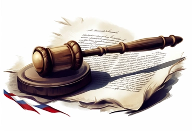 US Constitution, a quill and gavel on the side, clipart, vector graphic, very low detail, in the style of minimalist illustrator, white background