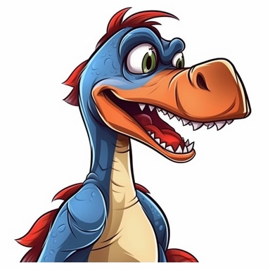 clipart dinosaur Velociraptor cartoon