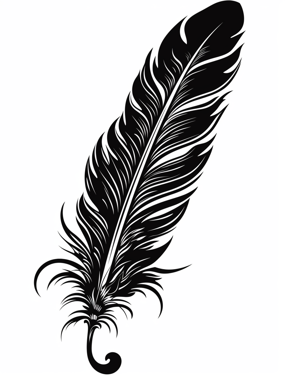 feather pen cliparts