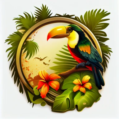 clipart logo tropical