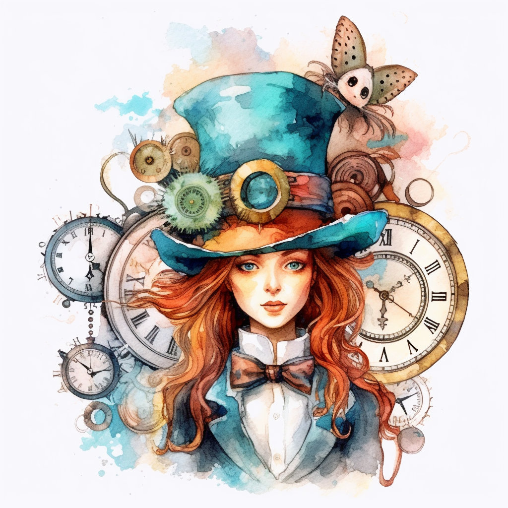 alice in wonderland clipart