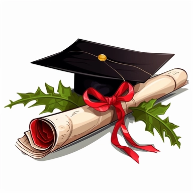 Diploma clipart
