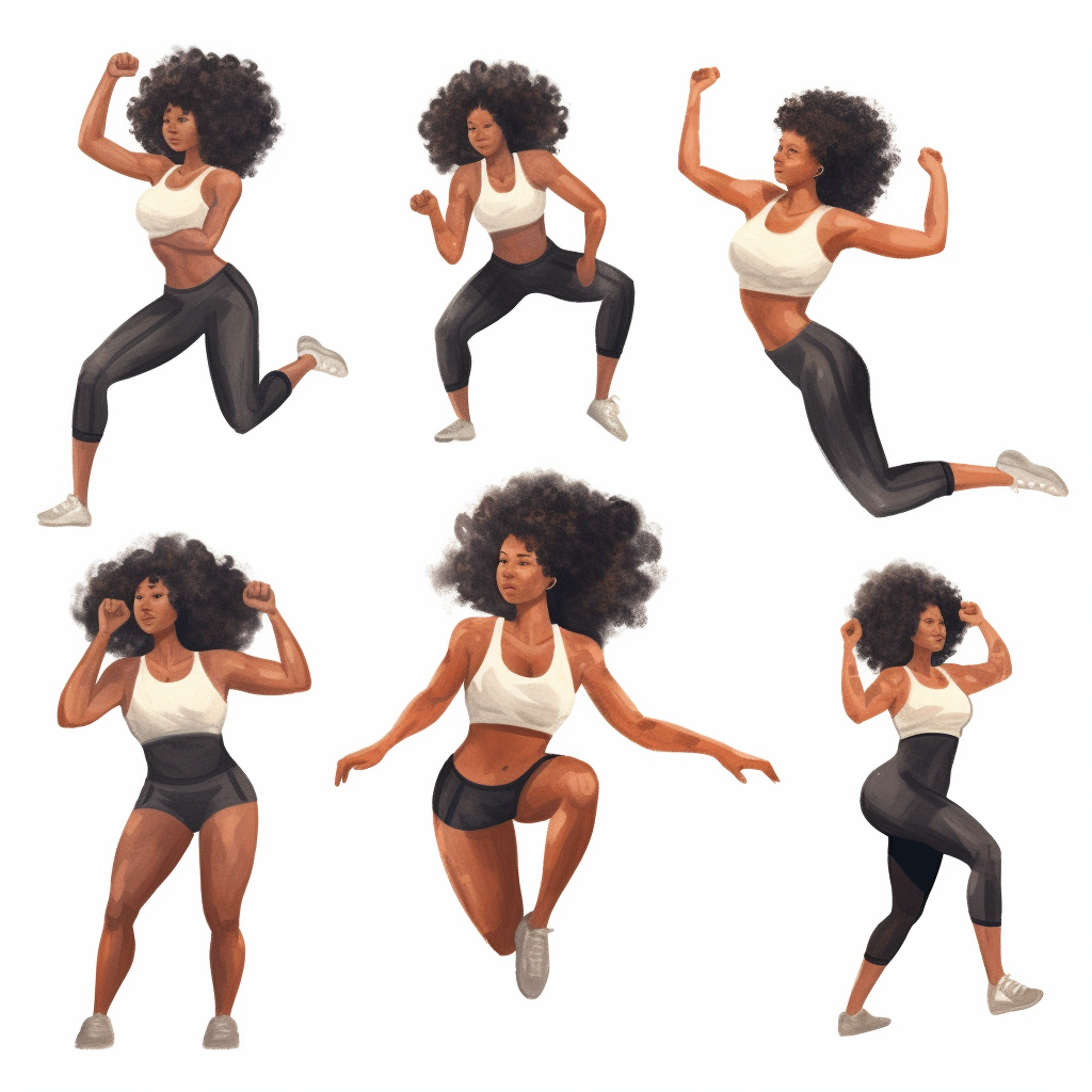 black woman clipart
