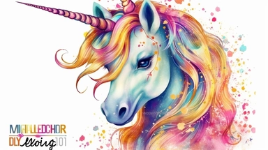 Cute Unicorn PNG Clipart Magical Animals Unicorn PNG Unicorn Watercolor Gold Rainbow Style Sublimation Sparkling Unicorn Art Printable Print realistic photography, Higher coherence, Improved sharpness, accuracy, perfect look, perfect lighting, center of frame, ultra HD, 8k, Full body, OC renderer, sweet,sweet, dynamic background,(no unwanted borders or text artifacts)