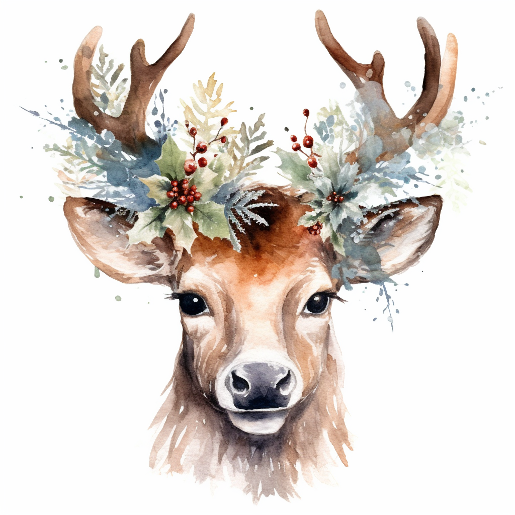 christmas cliparts reindeer