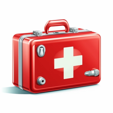 first aid kit clipart
