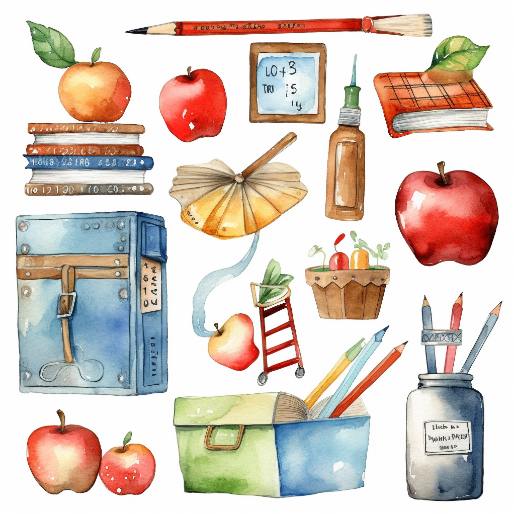 classroom cartoon clipart