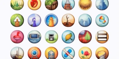 instagram highlights cover icon aquarell clipart