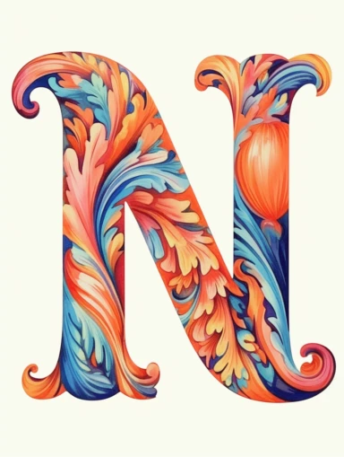 The capital letter M:in the Artistic style, clipart for nursery, vibrant colors,Vector, white background,Solid Background, Sharpness and clarity,masterpiece, trending on Artstation and Dribbble.