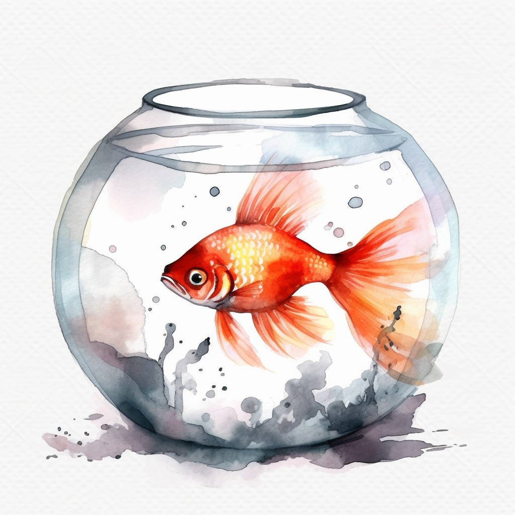 fish bowl clipart