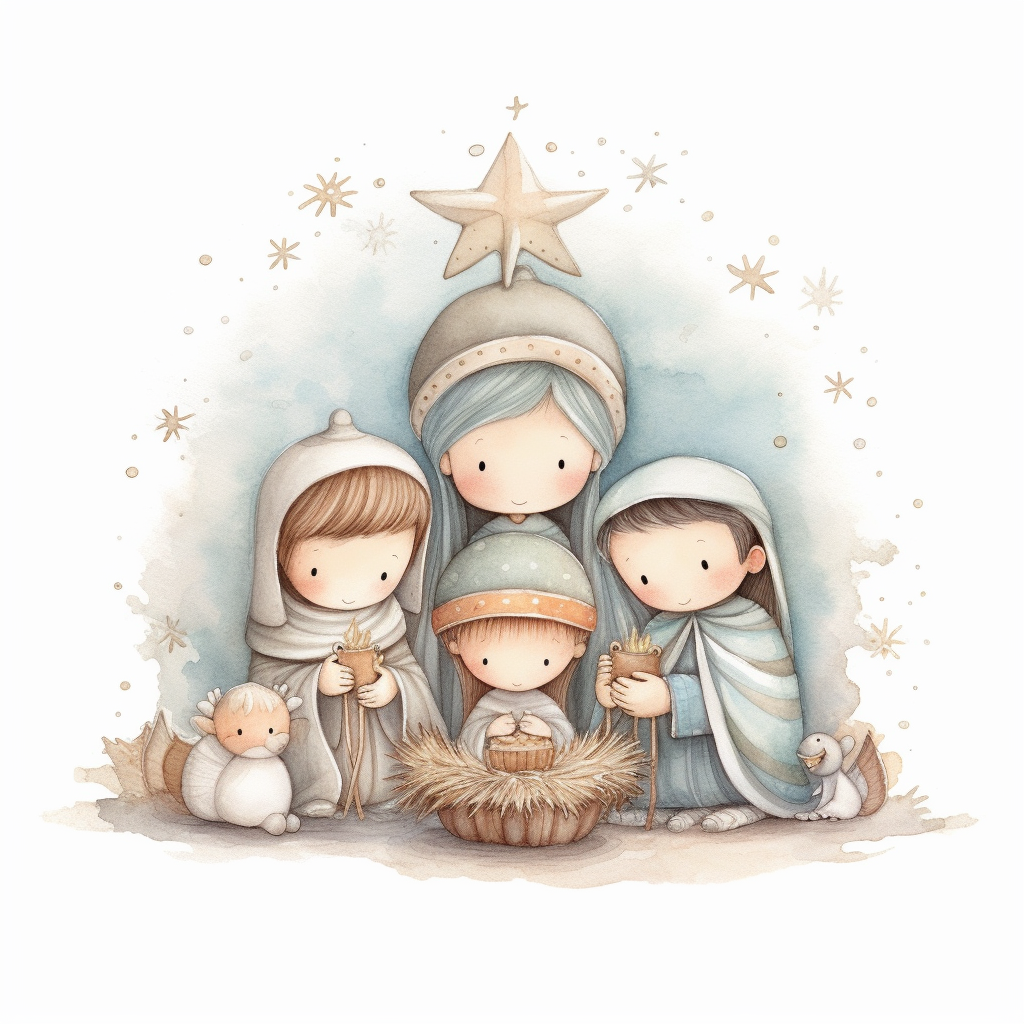 3 wise men cliparts