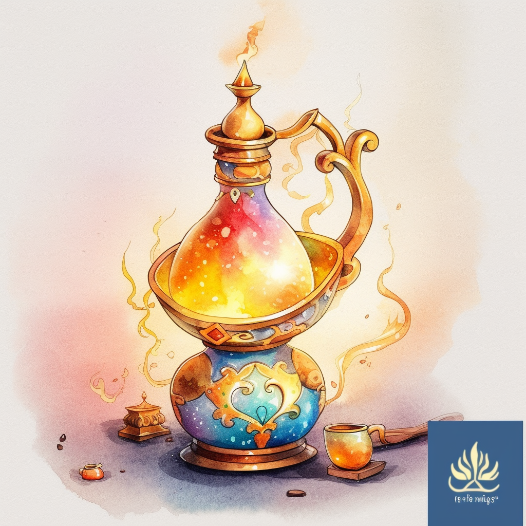 magic lamp cliparts