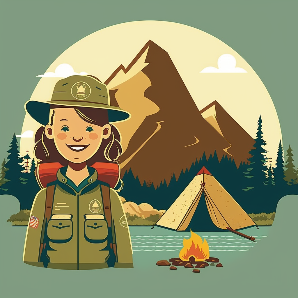 girl scout cliparts