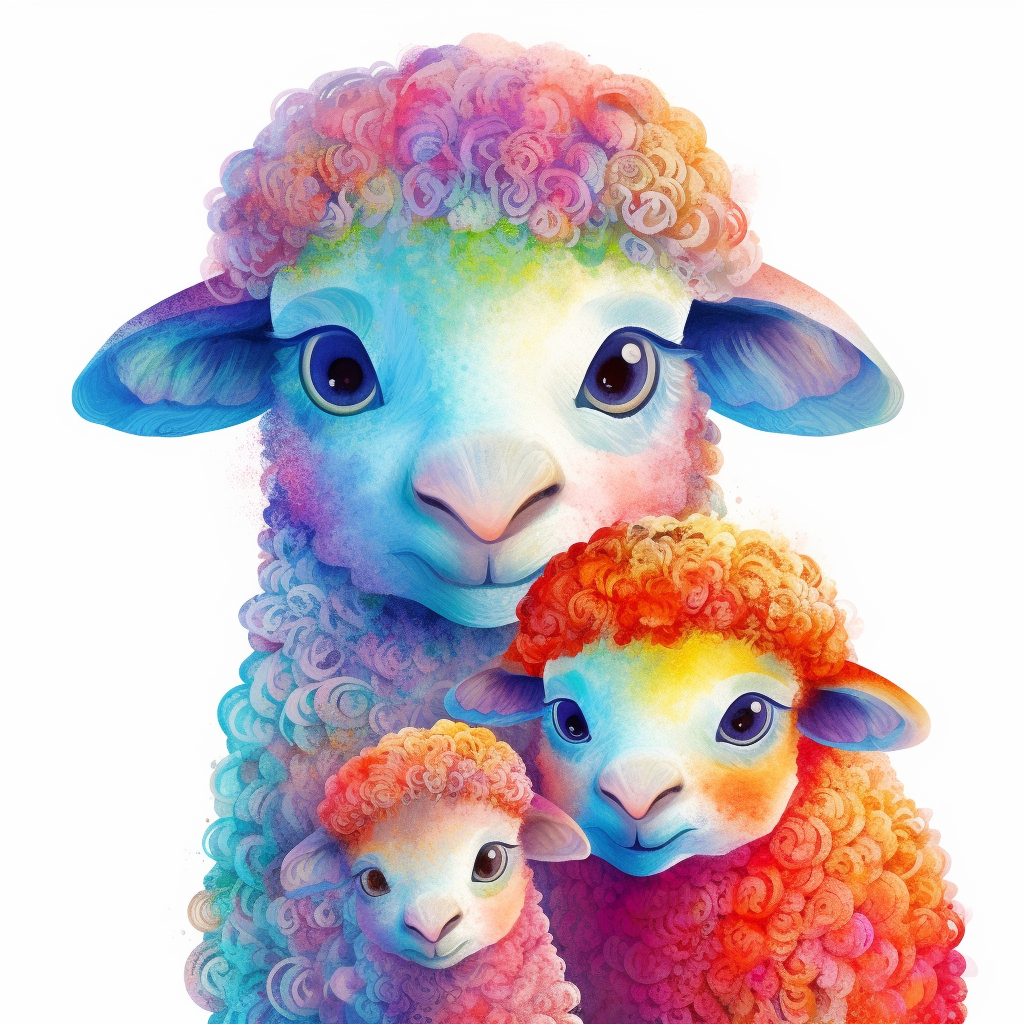 baby sheep cliparts