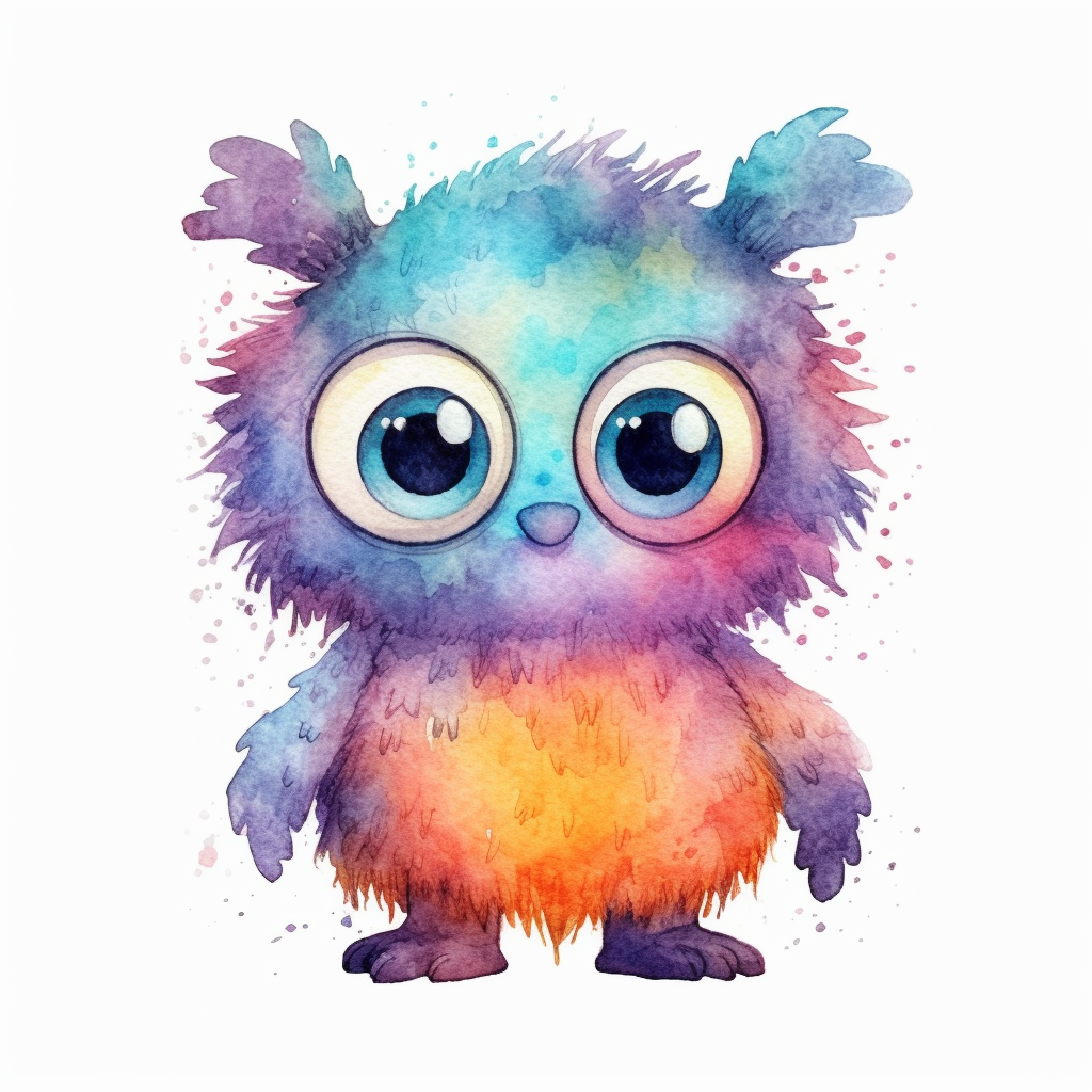 baby monster cliparts