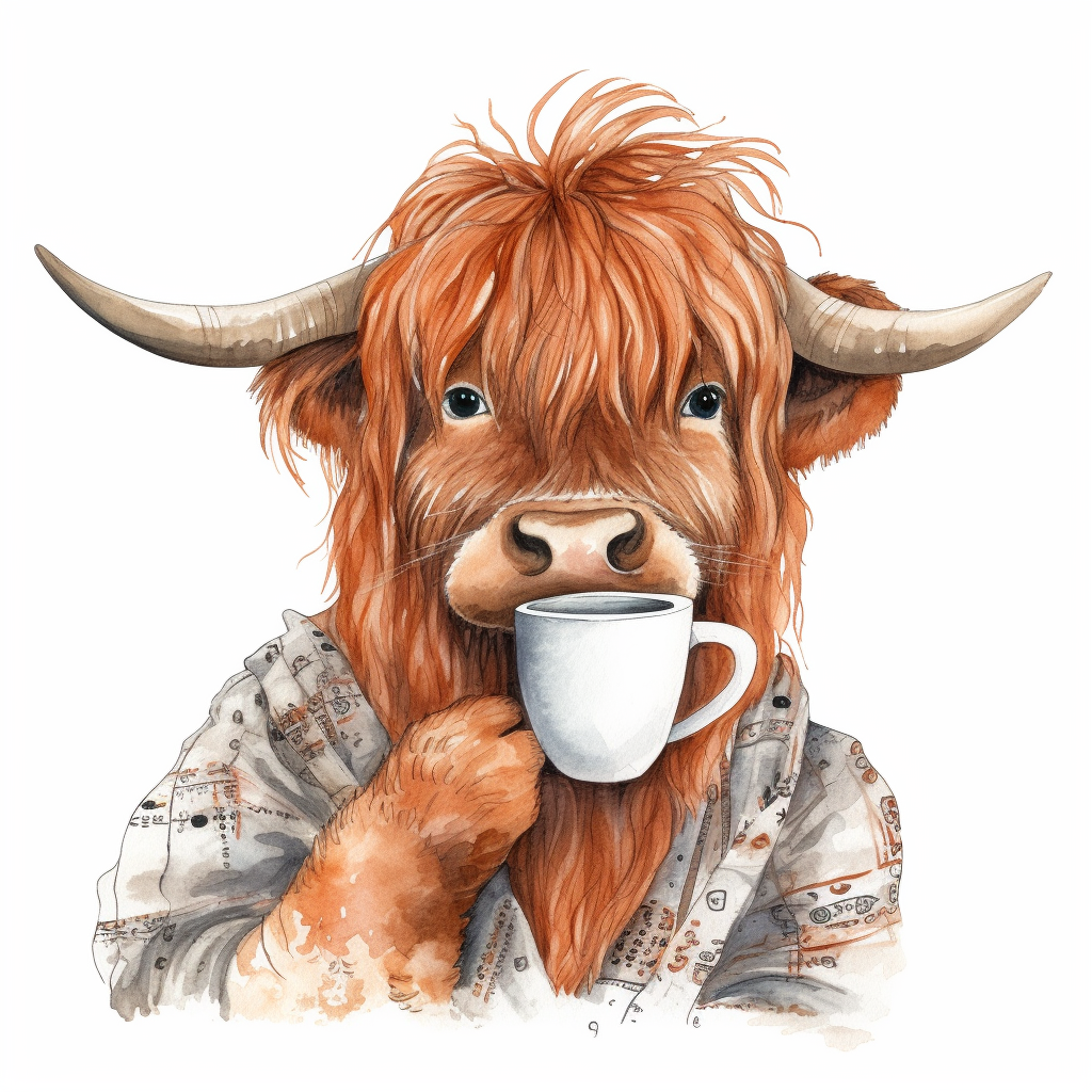 drinking coffee cliparts