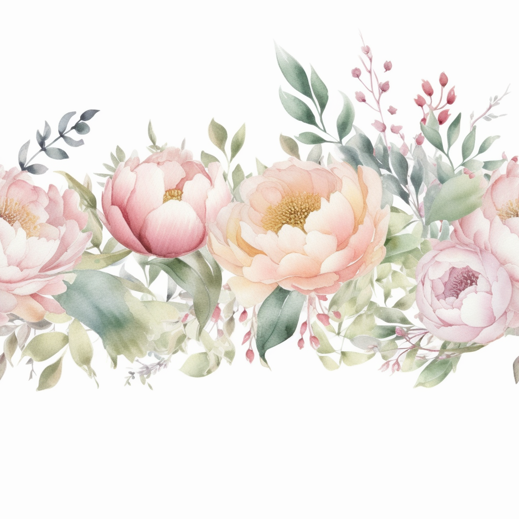 flower border clip art