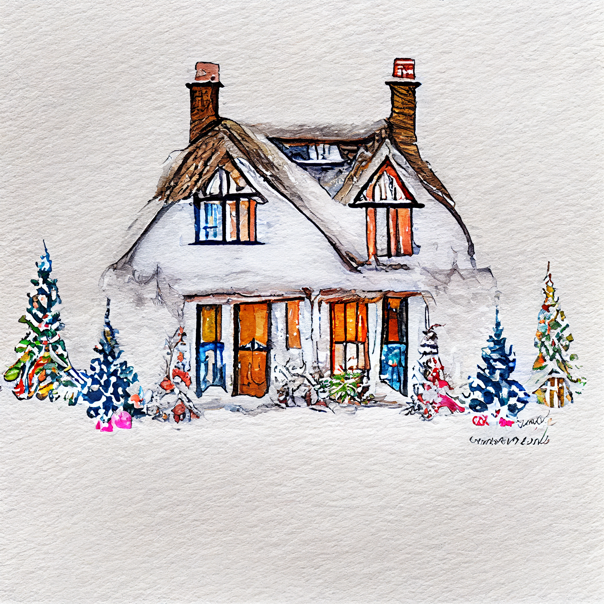 english christmas cliparts