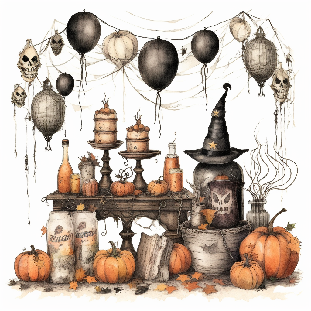halloween party clipart