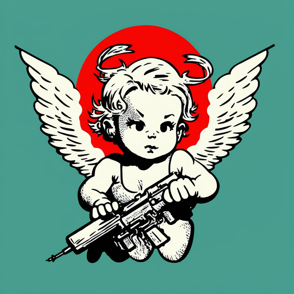 animated cliparts gun