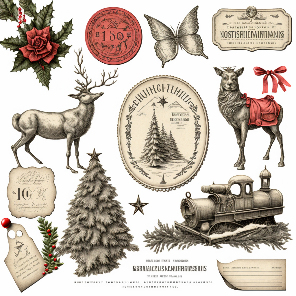 number cliparts christmas