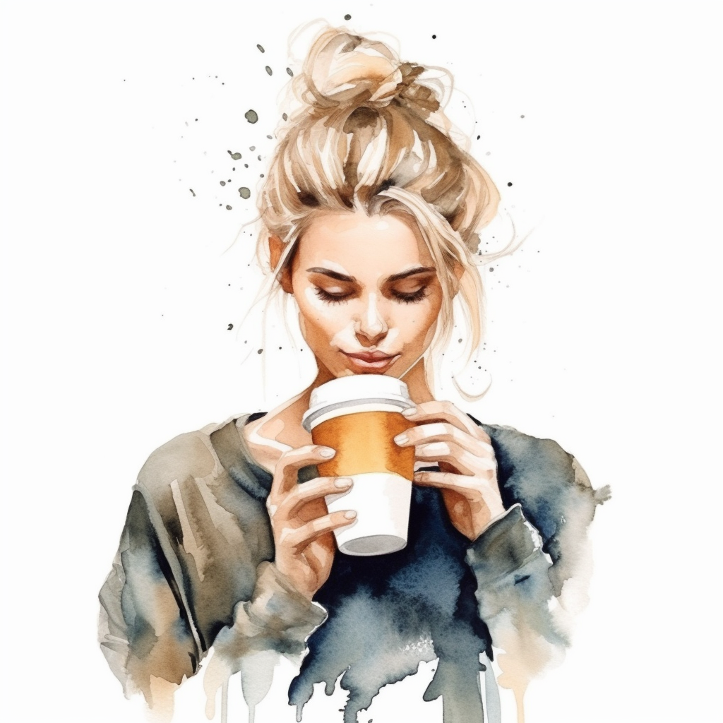 hair bun cliparts